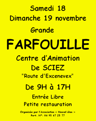 Farfouille 19 11 2017